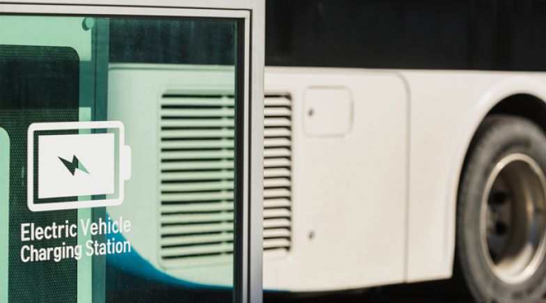 Electric bus charging